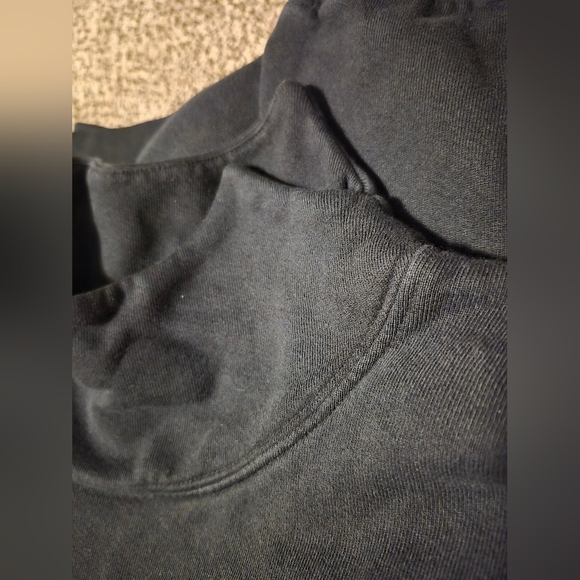 Joah Brown French Terry oversized black sweatshirt pullover - Picture 8 of 11